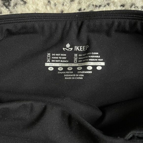 Medium ikeep black high waisted leggings - Picture 3 of 5